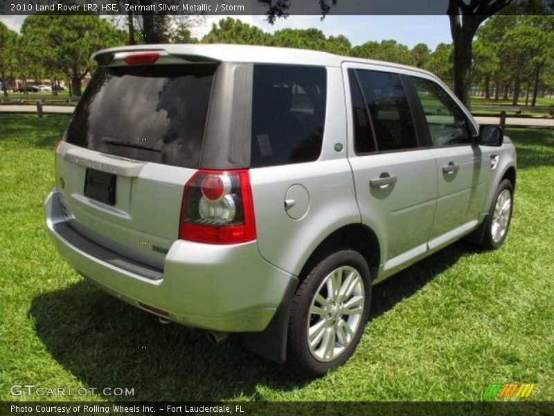 Zermatt Silver Metallic / Storm 2010 Land Rover LR2 HSE
