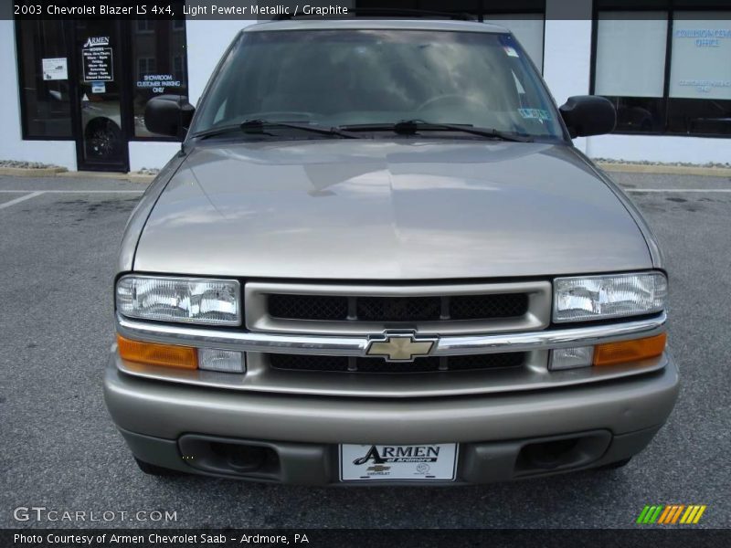 Light Pewter Metallic / Graphite 2003 Chevrolet Blazer LS 4x4