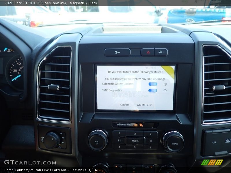 Magnetic / Black 2020 Ford F150 XLT SuperCrew 4x4