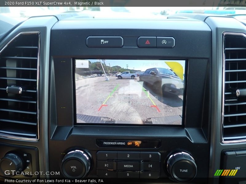 Magnetic / Black 2020 Ford F150 XLT SuperCrew 4x4