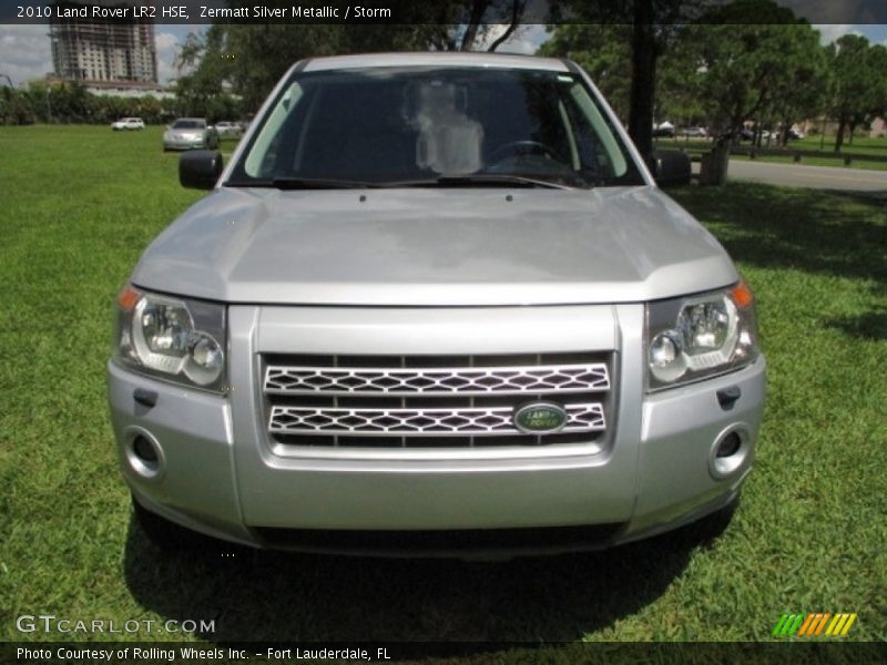 Zermatt Silver Metallic / Storm 2010 Land Rover LR2 HSE