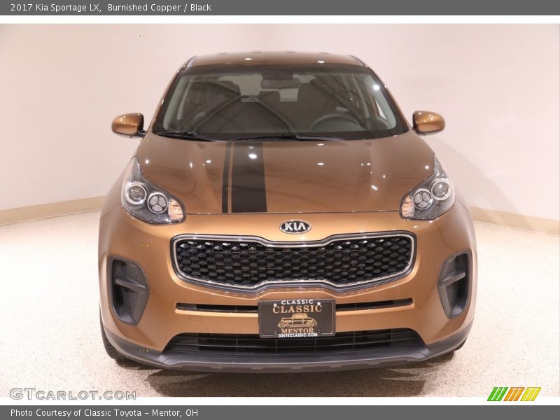 Burnished Copper / Black 2017 Kia Sportage LX
