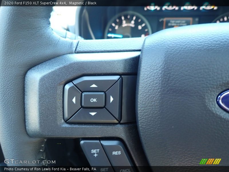 Magnetic / Black 2020 Ford F150 XLT SuperCrew 4x4