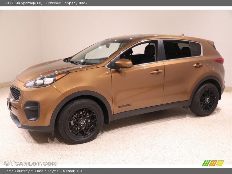 Burnished Copper / Black 2017 Kia Sportage LX