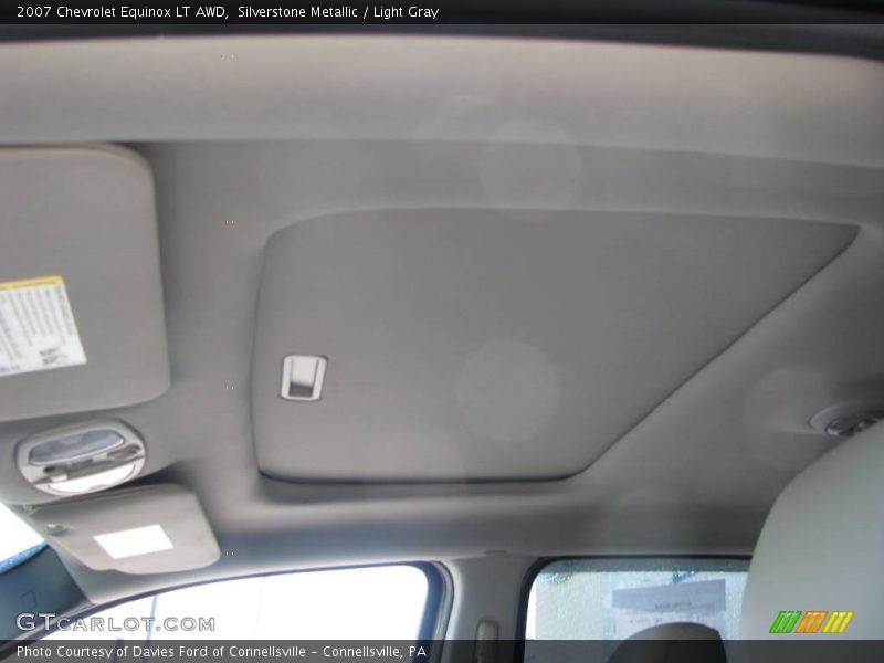 Silverstone Metallic / Light Gray 2007 Chevrolet Equinox LT AWD