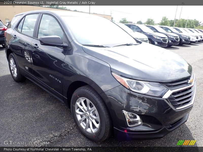 Nightfall Gray Metallic / Ash Gray 2020 Chevrolet Equinox LS