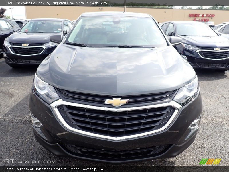 Nightfall Gray Metallic / Ash Gray 2020 Chevrolet Equinox LS