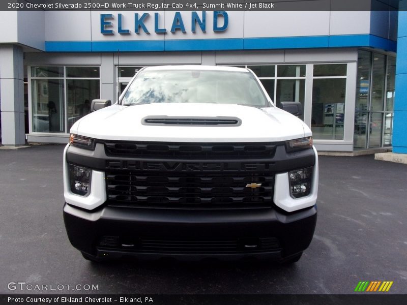 Summit White / Jet Black 2020 Chevrolet Silverado 2500HD Work Truck Regular Cab 4x4