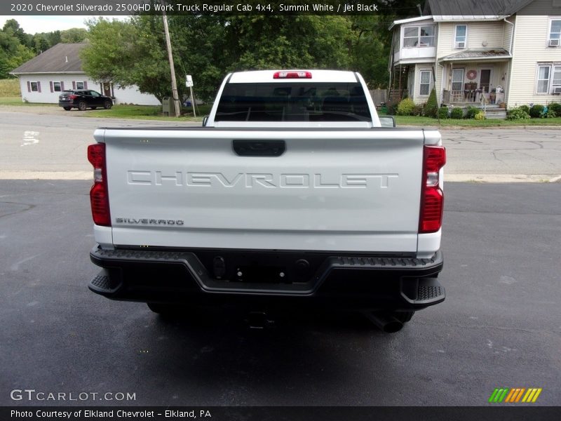 Summit White / Jet Black 2020 Chevrolet Silverado 2500HD Work Truck Regular Cab 4x4