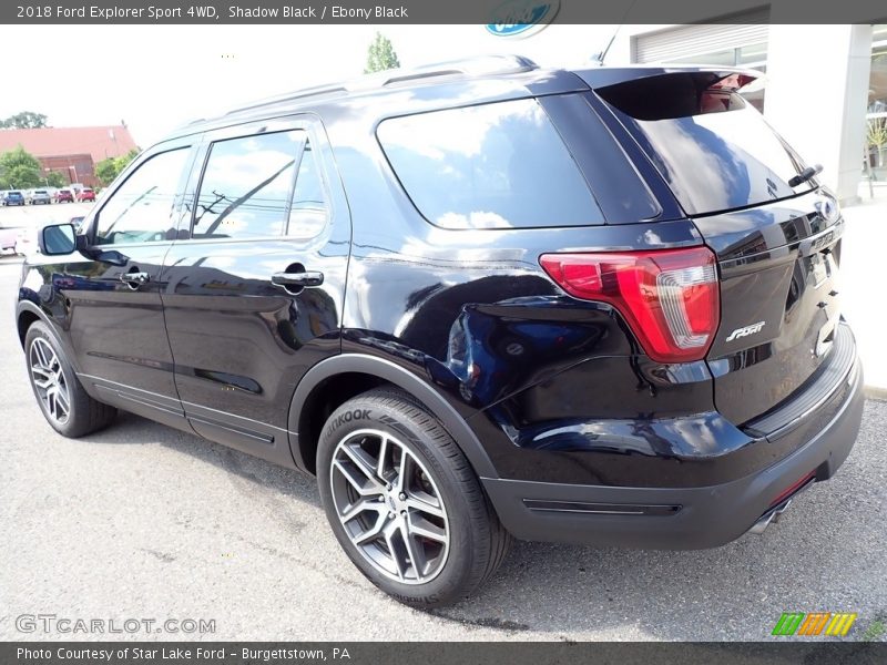Shadow Black / Ebony Black 2018 Ford Explorer Sport 4WD