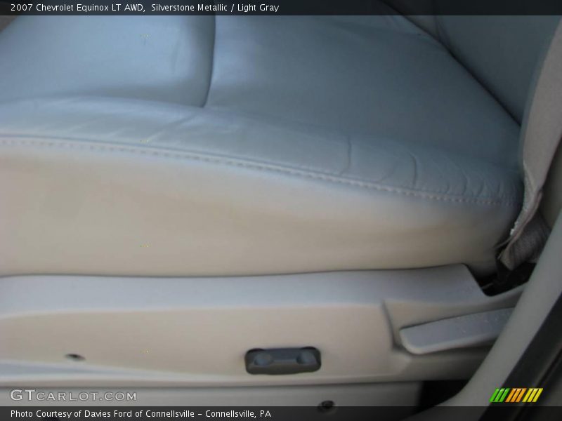 Silverstone Metallic / Light Gray 2007 Chevrolet Equinox LT AWD