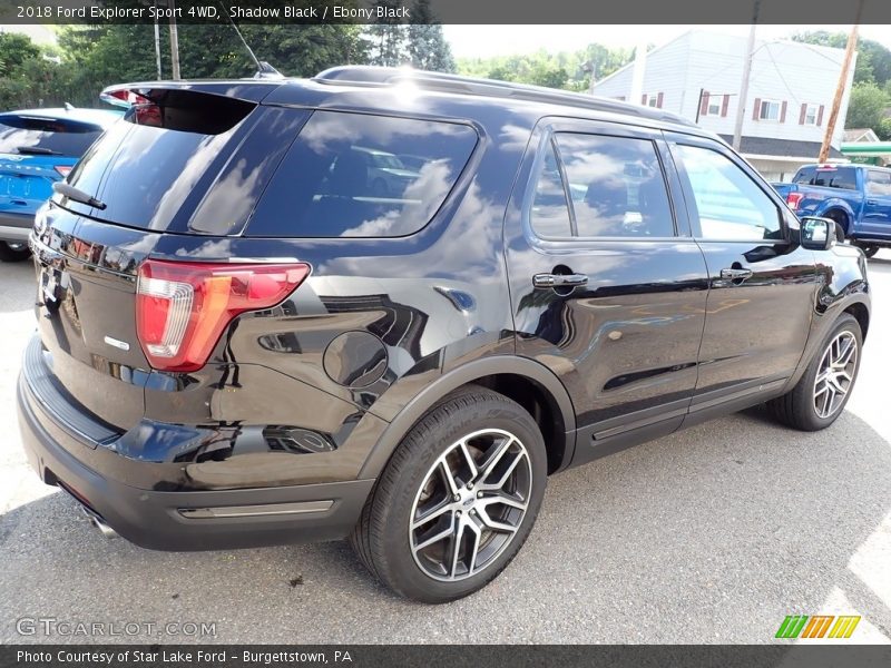 Shadow Black / Ebony Black 2018 Ford Explorer Sport 4WD