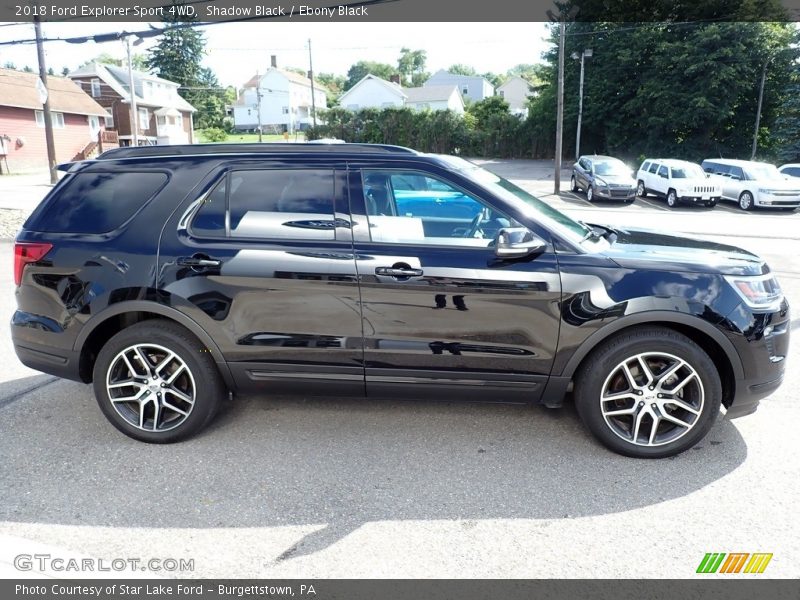 Shadow Black / Ebony Black 2018 Ford Explorer Sport 4WD