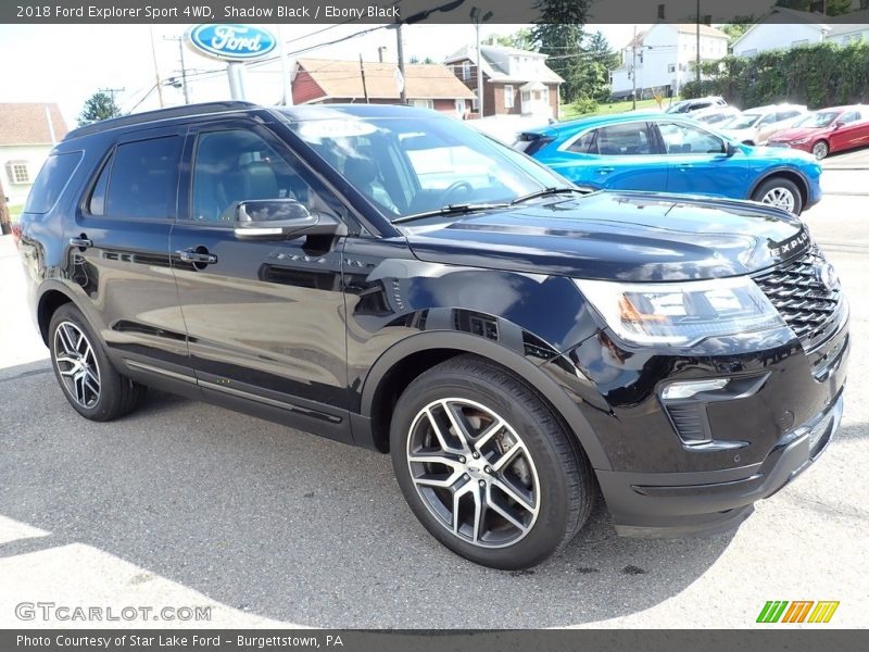 Shadow Black / Ebony Black 2018 Ford Explorer Sport 4WD