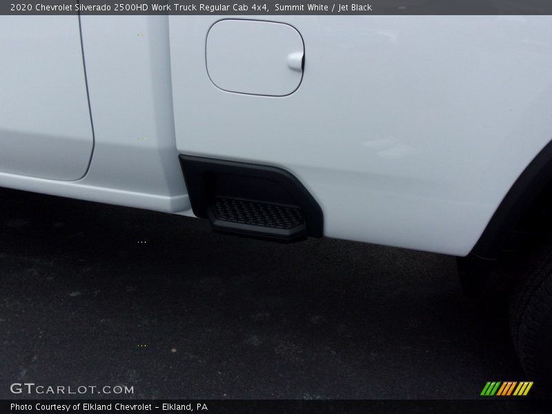 Summit White / Jet Black 2020 Chevrolet Silverado 2500HD Work Truck Regular Cab 4x4
