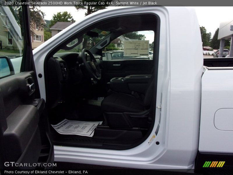 Summit White / Jet Black 2020 Chevrolet Silverado 2500HD Work Truck Regular Cab 4x4