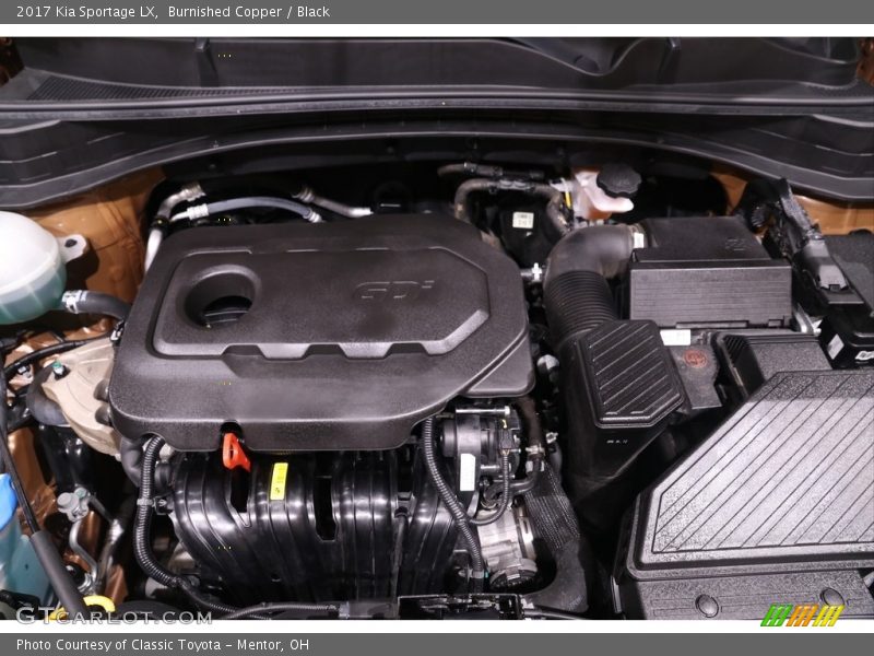 Burnished Copper / Black 2017 Kia Sportage LX