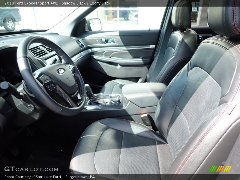 Shadow Black / Ebony Black 2018 Ford Explorer Sport 4WD