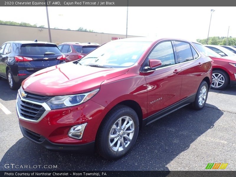 Cajun Red Tintcoat / Jet Black 2020 Chevrolet Equinox LT AWD