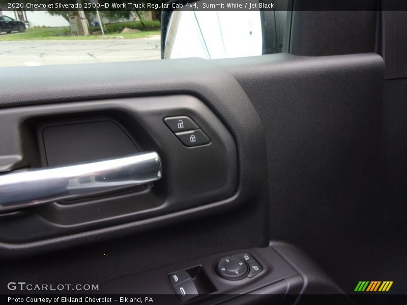 Summit White / Jet Black 2020 Chevrolet Silverado 2500HD Work Truck Regular Cab 4x4