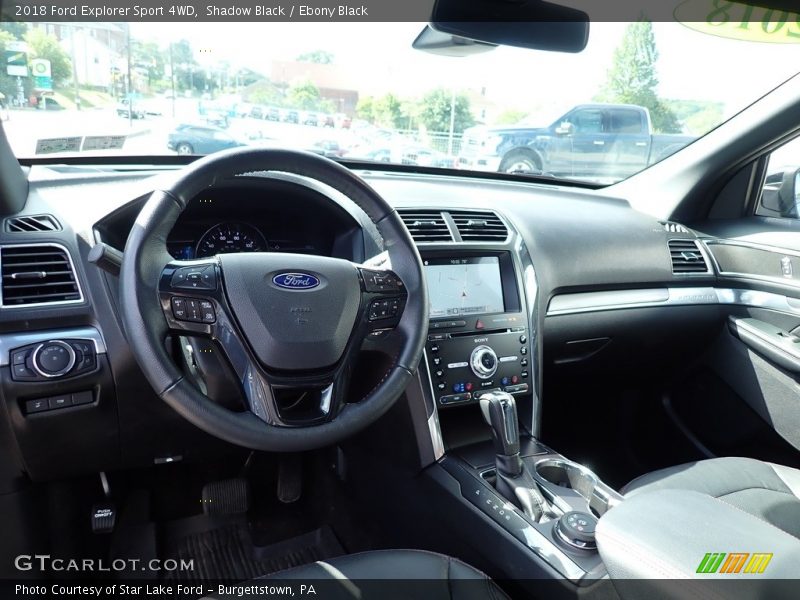 Shadow Black / Ebony Black 2018 Ford Explorer Sport 4WD