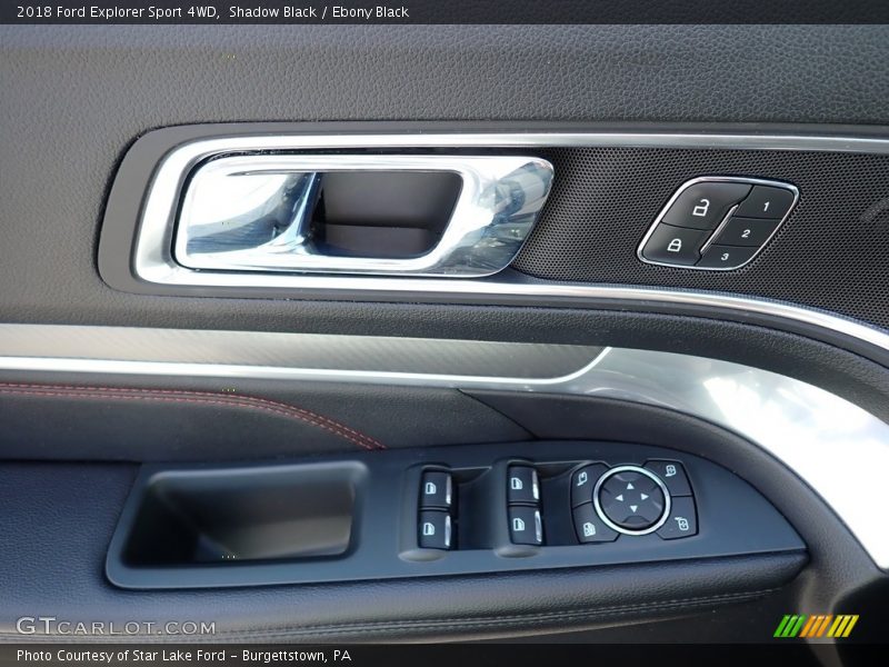 Shadow Black / Ebony Black 2018 Ford Explorer Sport 4WD