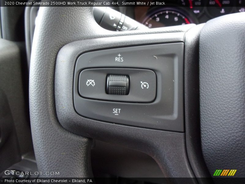 Summit White / Jet Black 2020 Chevrolet Silverado 2500HD Work Truck Regular Cab 4x4