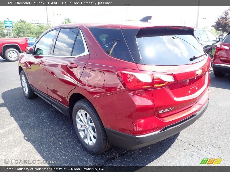 Cajun Red Tintcoat / Jet Black 2020 Chevrolet Equinox LT AWD