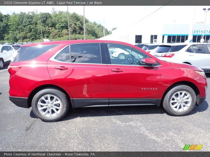 Cajun Red Tintcoat / Jet Black 2020 Chevrolet Equinox LT AWD