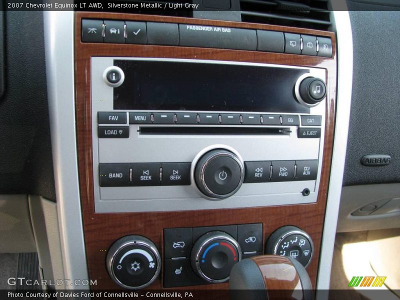 Silverstone Metallic / Light Gray 2007 Chevrolet Equinox LT AWD