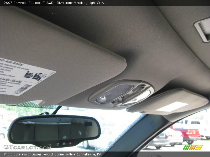 Silverstone Metallic / Light Gray 2007 Chevrolet Equinox LT AWD