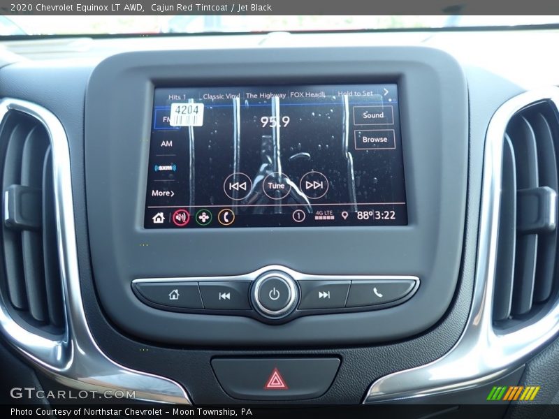 Cajun Red Tintcoat / Jet Black 2020 Chevrolet Equinox LT AWD