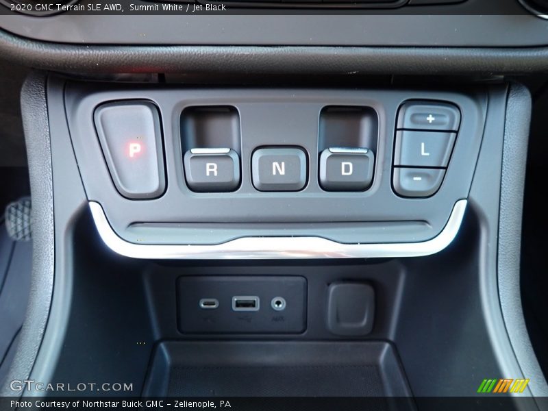Summit White / Jet Black 2020 GMC Terrain SLE AWD