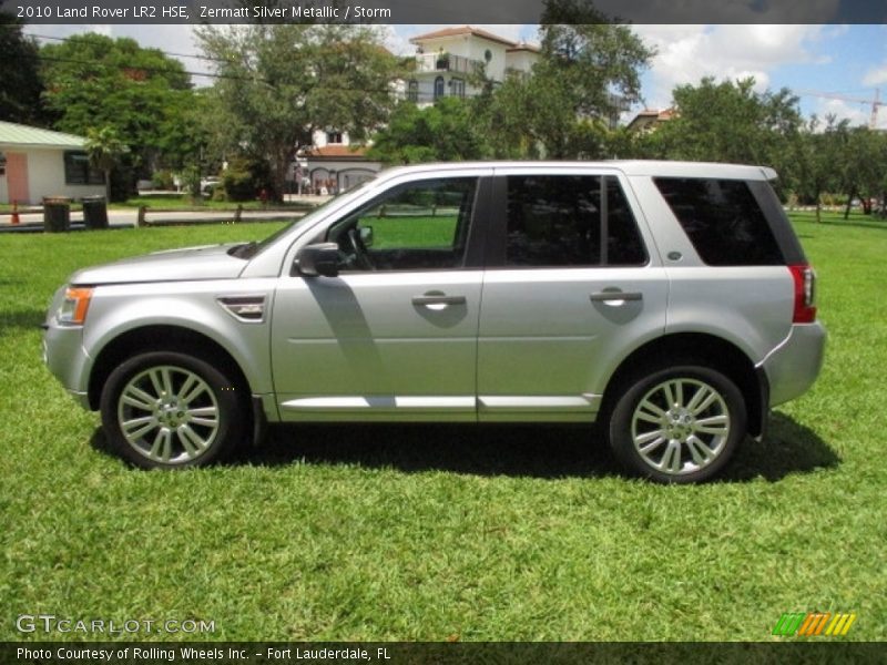 Zermatt Silver Metallic / Storm 2010 Land Rover LR2 HSE