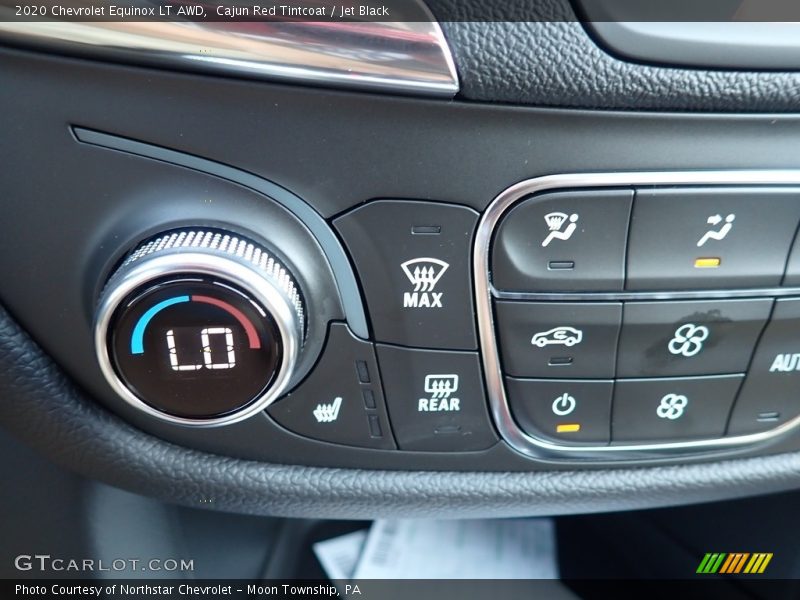Cajun Red Tintcoat / Jet Black 2020 Chevrolet Equinox LT AWD