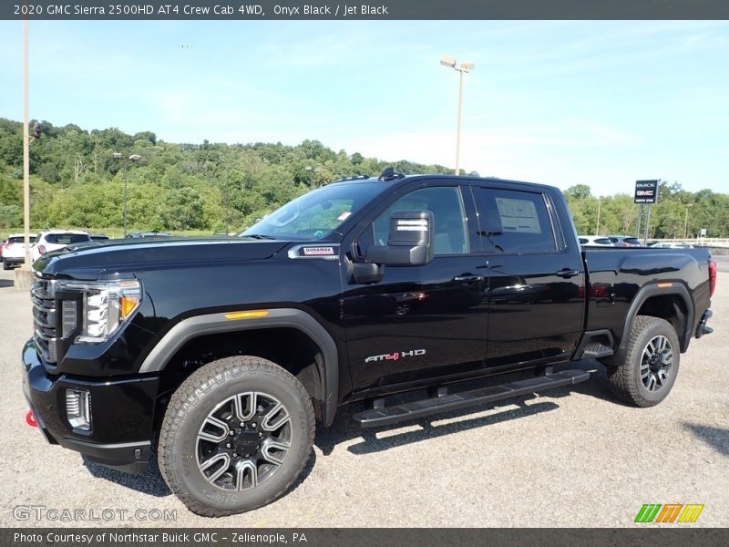 Onyx Black / Jet Black 2020 GMC Sierra 2500HD AT4 Crew Cab 4WD