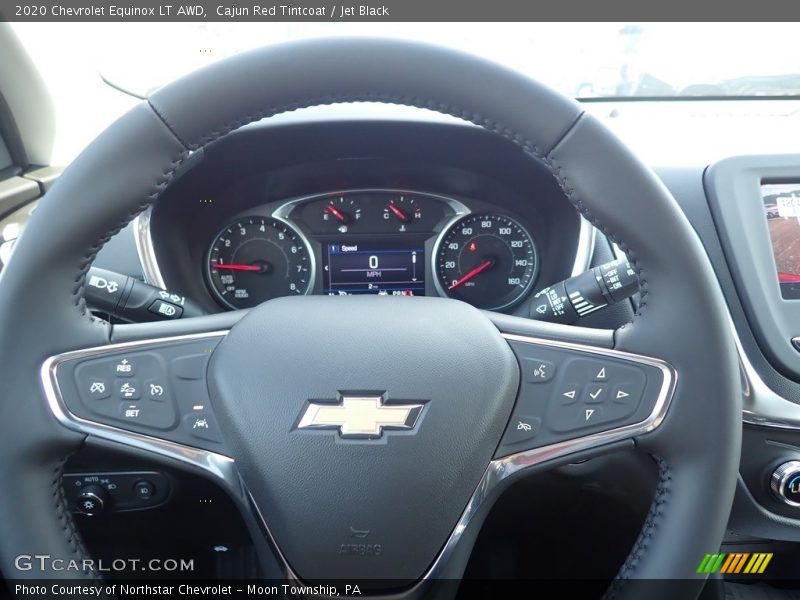 Cajun Red Tintcoat / Jet Black 2020 Chevrolet Equinox LT AWD