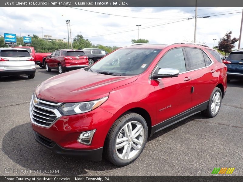 Cajun Red Tintcoat / Jet Black 2020 Chevrolet Equinox Premier AWD