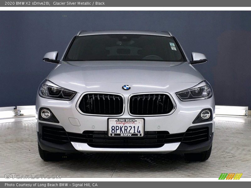 Glacier Silver Metallic / Black 2020 BMW X2 sDrive28i