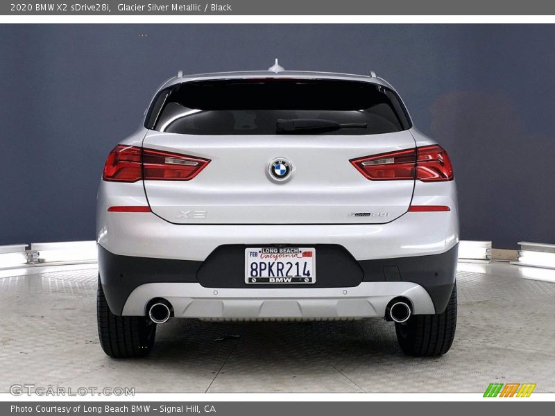 Glacier Silver Metallic / Black 2020 BMW X2 sDrive28i