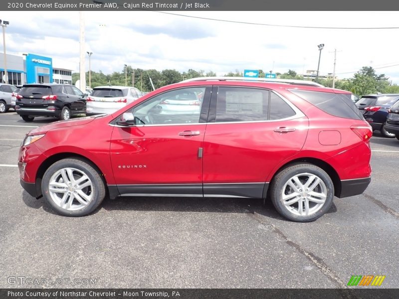 Cajun Red Tintcoat / Jet Black 2020 Chevrolet Equinox Premier AWD