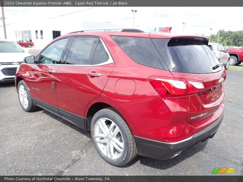 Cajun Red Tintcoat / Jet Black 2020 Chevrolet Equinox Premier AWD