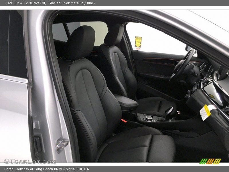 Glacier Silver Metallic / Black 2020 BMW X2 sDrive28i