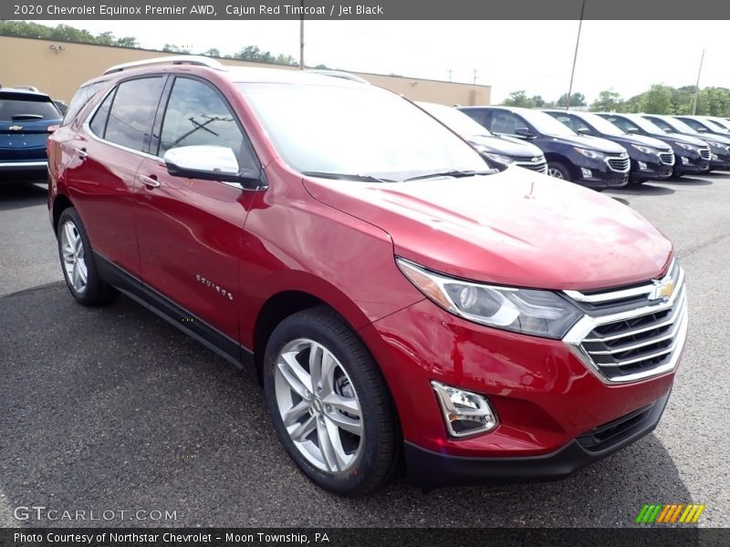Cajun Red Tintcoat / Jet Black 2020 Chevrolet Equinox Premier AWD