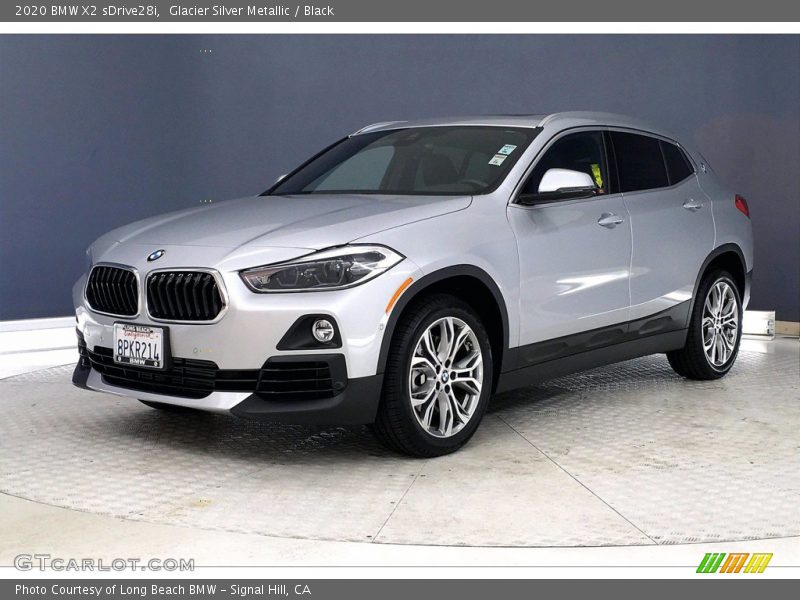 Glacier Silver Metallic / Black 2020 BMW X2 sDrive28i