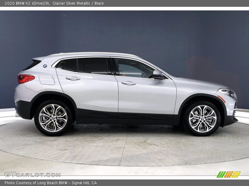 Glacier Silver Metallic / Black 2020 BMW X2 sDrive28i