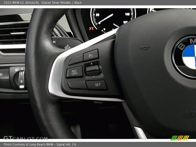 Glacier Silver Metallic / Black 2020 BMW X2 sDrive28i