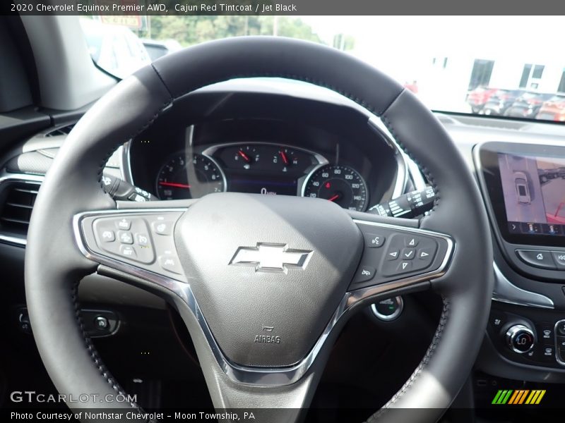 Cajun Red Tintcoat / Jet Black 2020 Chevrolet Equinox Premier AWD