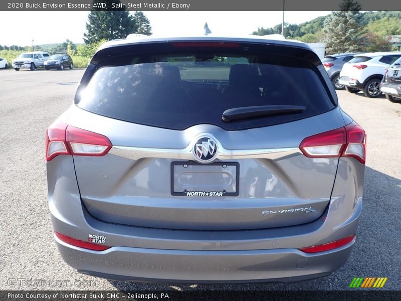 Satin Steel Metallic / Ebony 2020 Buick Envision Essence AWD