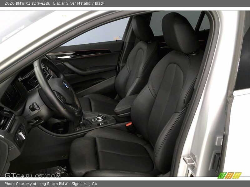 Glacier Silver Metallic / Black 2020 BMW X2 sDrive28i